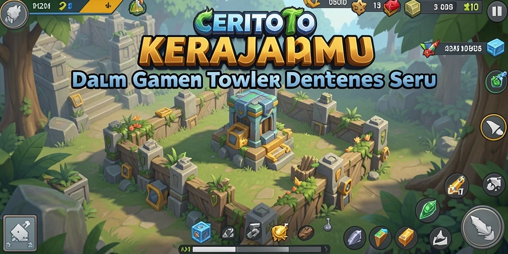 Tangkapan layar dari gameplay menegangkan di CERITOTO.