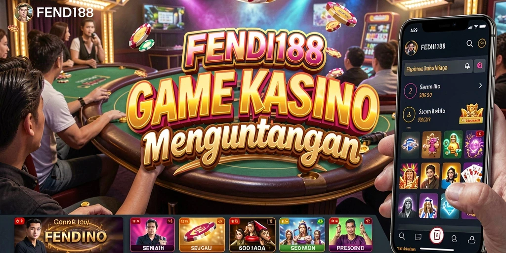 Tampilan gameplay menarik dari FENDI188 dalam kategori Kasino.