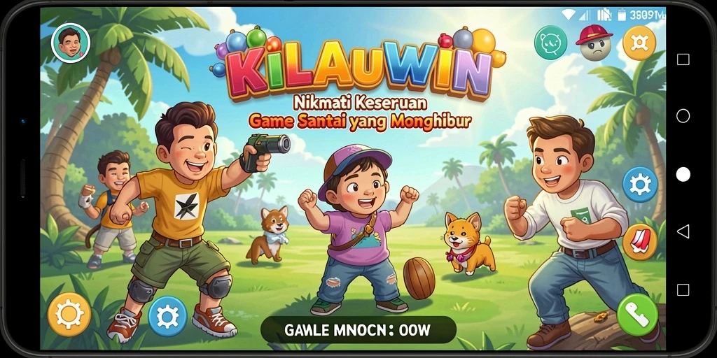 Gameplay seru KILAUWIN dengan berbagai tantangan menarik.
