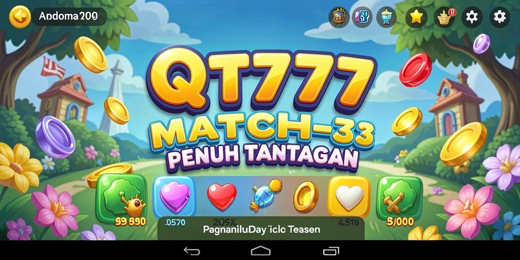 Gameplay QT777 yang menantang dan seru.