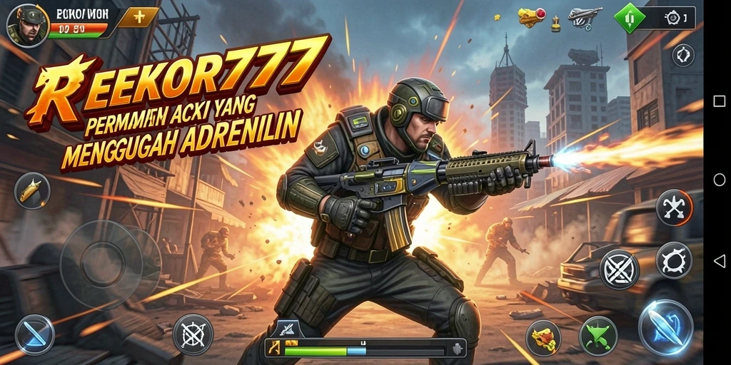 Tangkapan layar utama dari gameplay seru di REKOR777.