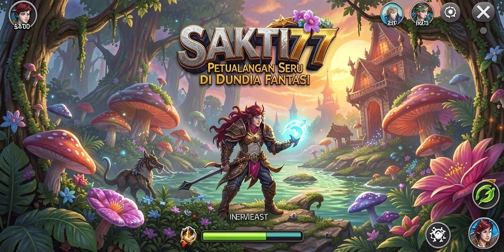 Gameplay SAKTI77 yang menampilkan petualangan mendebarkan di dunia fantasi.