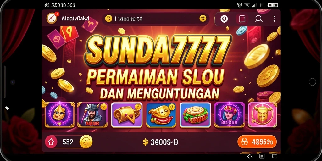 Screenshot SUNDA777 menampilkan gameplay Slot yang menakjubkan.