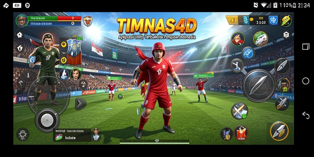 Tampilan utama <strong>TIMNAS4D</strong> yang intuitif dan user-friendly.
