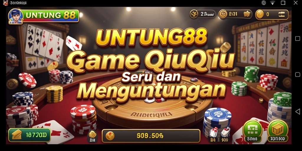 Screenshot gameplay QiuQiu UNTUNG88 yang seru dan menantang.